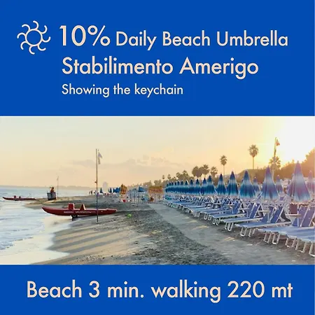 Casa Del Sole, In Via Sicilia Vicino Al Mare